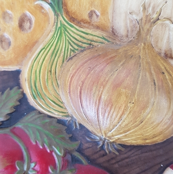 1970s Handpainted Pottery Art - Picture 7 of 12